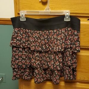 floral skirt